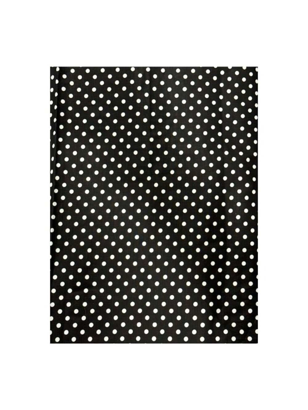 Black & White Polka Dot Fabric 11 Yards 50" Wide Dressmaking Sewing Craft